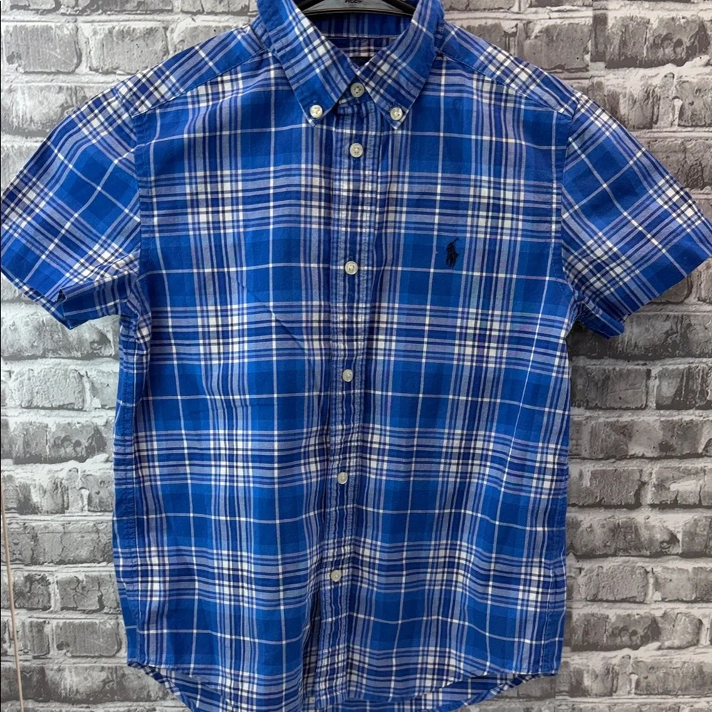 Boy's Ralph Lauren Plaid‎ Shirt